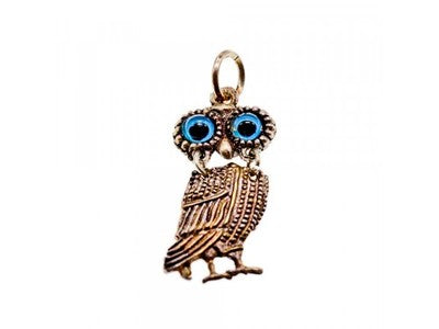 925 Sterling Silver "Owl" Pendant