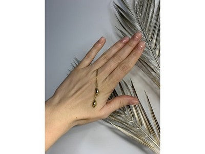 925 Sterling Silver Gold Plated Broach Earrings