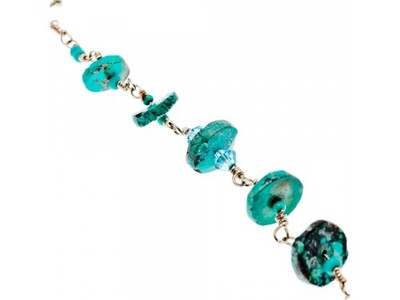 925 Sterling Silver Turquoise Bracelet