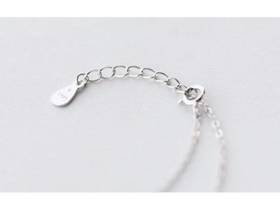 925 Sterling Silver "Moon" Chain With Pendant