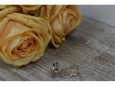 925 Sterling Silver CZ Classic Earrings Thailand