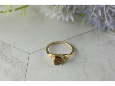 925 Sterling Silver Spinel Ring Size 6.5