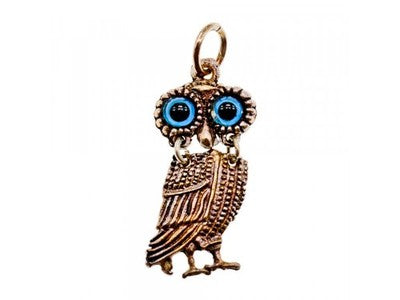 925 Sterling Silver "Owl" Pendant