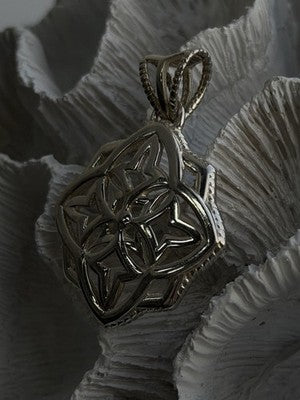 Italy Milor 925 Sterling Silver Pendant Length 1.8 in