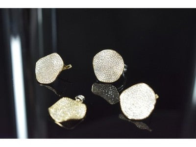 925 Sterling Silver CZ Set