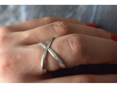 Handmade 925 Sterling Silver Ring Size 7.5
