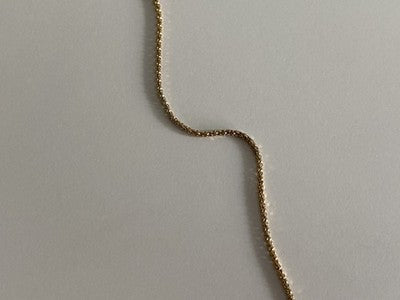925 Sterling Silver Gold Plated "Openwork Heart" Chain With Pendant