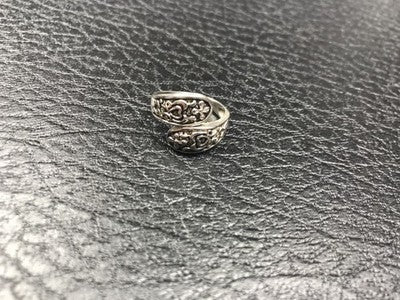 925 Sterling Silver Ring 6.5 (Adjustable)