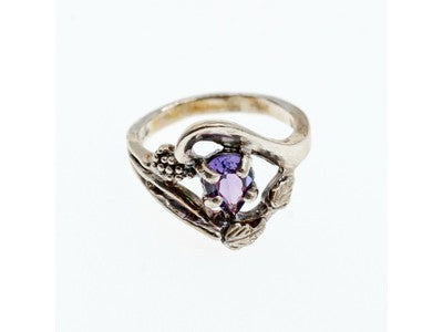 925 Sterling Silver Tanzanite Ring Size 7