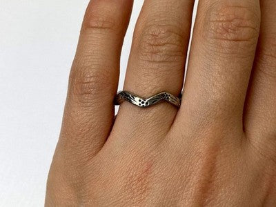 Vintage 925 Sterling Silver Ring Size 8