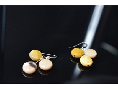 925 Sterling Silver Jasper Earrings