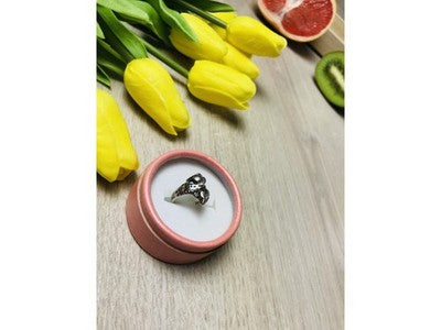 925 Sterling Silver "Seahorse" Ring Size 5.5