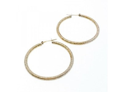 925 Sterling Silver Hoop Earrings Italy