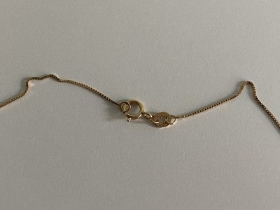 14K Yellow Gold Tanzanite & White Sapphire Chain With Pendant