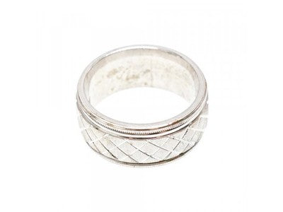 925 Sterling Silver "Spinner" Ring Size 8.5