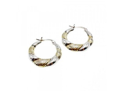 925 Sterling Silver Gold Plated Earrings