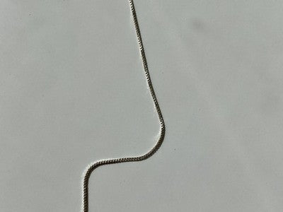 925 Sterling Silver "Bear" Chain With Pendant Italy