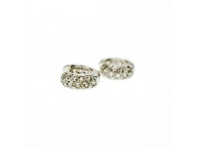 925 Sterling Silver CZ Earrings