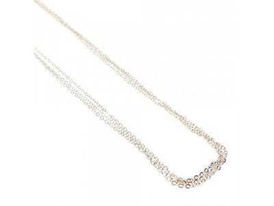 925 Sterling Silver "3 Chains" Necklace