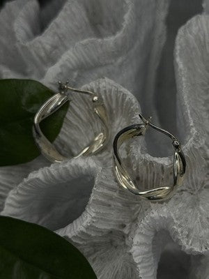 Minimalism Elegant 925 Sterling Silver Earrings
