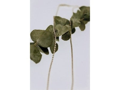 999 Silver Chain "Charm" 16.1 In