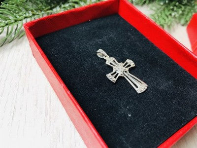 925 Sterling Silver Cross Pendant
