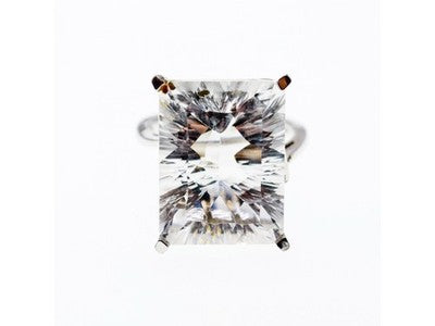 925 Sterling Silver CZ Ring Size 11.75