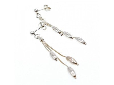 925 Sterling Silver Earrings Italy
