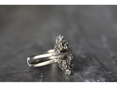 Designer's Ring with CZ Size 7.5