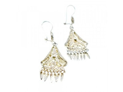 Vintage 925 Sterling Silver Earrings