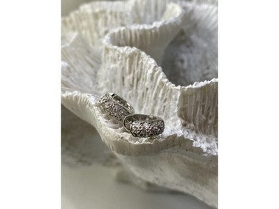 925 Sterling Silver CZ Earrings