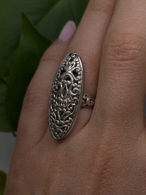 Vintage 925 Sterling Silver Ring Size 7