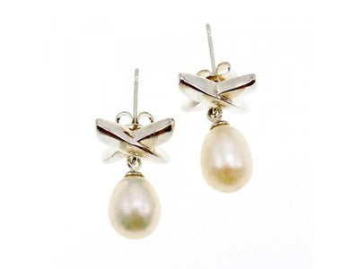 925 Sterling Silver Pearls Earrings