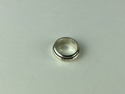925 Sterling Silver "Spinner" Ring Size 6.5