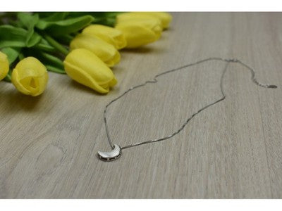 925 Sterling Silver "Moon" Chain with Pendant