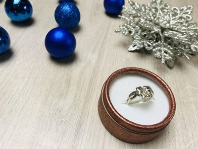 925 Sterling Silver "Butterfly" Ring Size 8