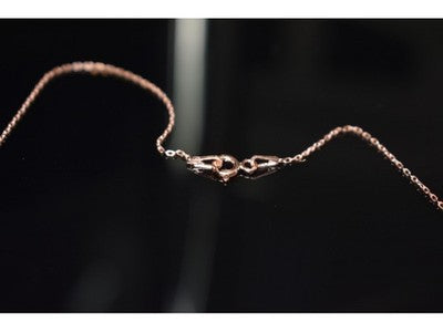 925 Sterling Silver Gold Plated CZ Necklace Turkey