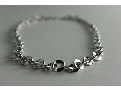 925 Sterling Silver Chain Unisex 23.2 In