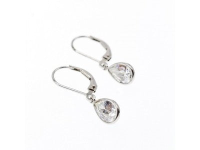 925 Sterling Silver CZ Earrings