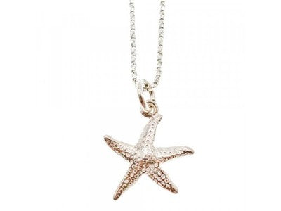 925 Sterling Silver "Starfish" Chain With Pendant