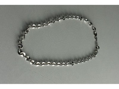 925 Sterling Silver Chain Unisex 23.2 In