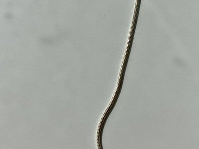 Vintage 925 Sterling Silver Haliotis Chain with Pendant