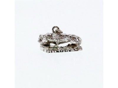 925 Sterling Silver Wolf Pendant