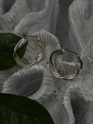 Minimalism Elegant 925 Sterling Silver Earrings