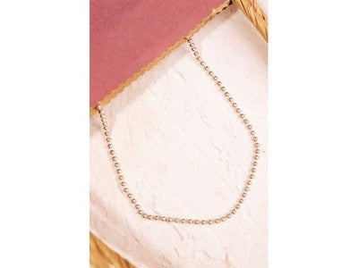 999 Silver Chain "Charm" 16.1 In