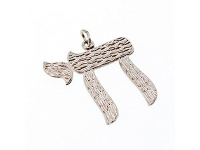 925 Sterling Silver Letter Hai Pendant