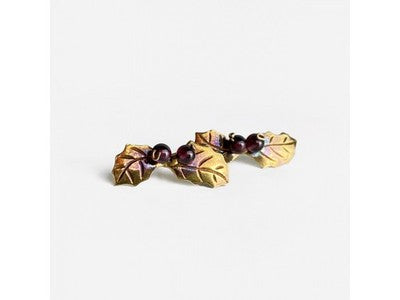 925 Sterling Silver Gold Plated Agate "Foliage" Earrings