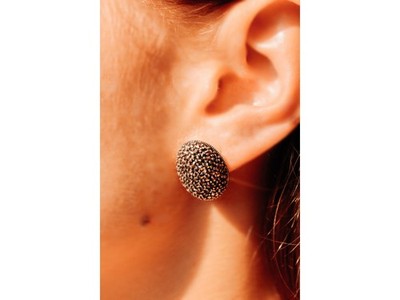 925 Sterling Silver Marcasites Stud Earrings