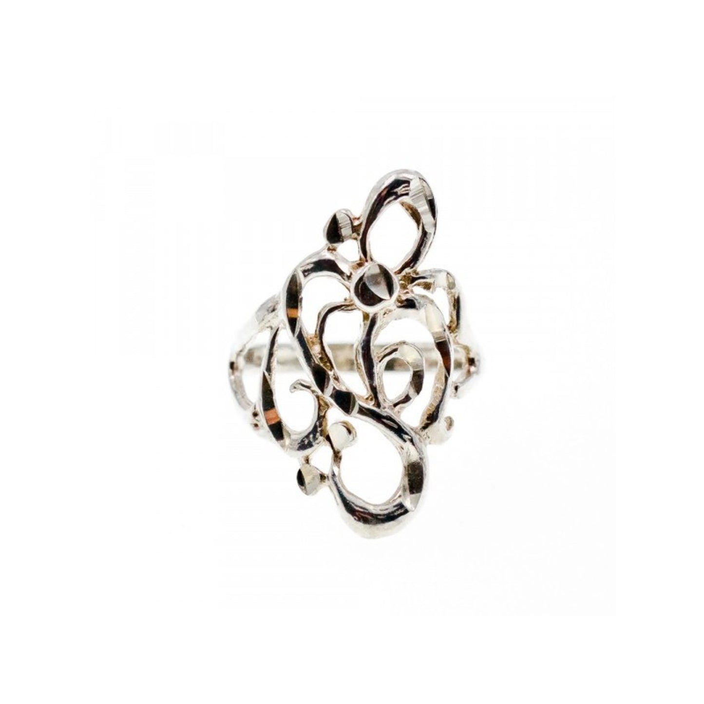 925 STERLING SILVER RING SIZE 6.5 ITALY