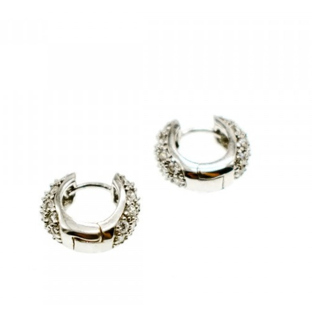 925 Sterling Silver CZ Earrings